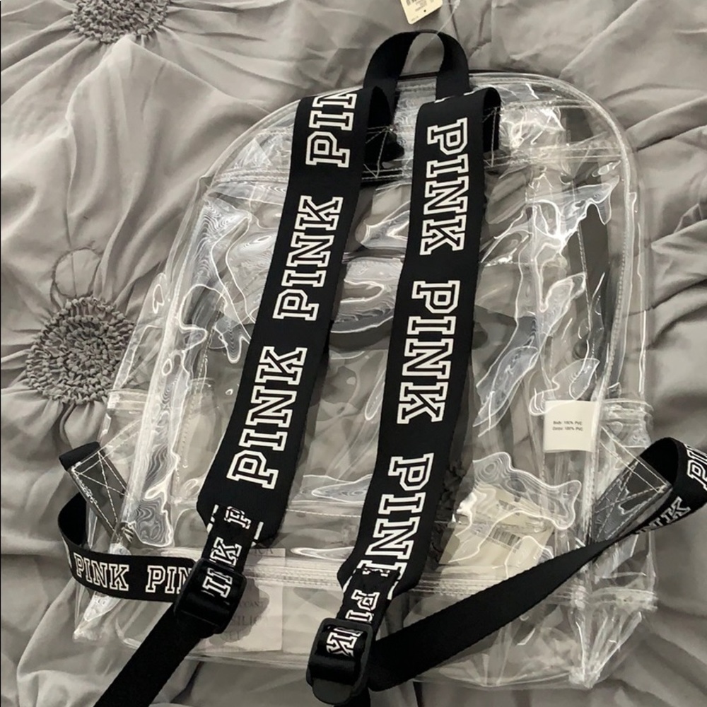 PINK Clear Backpack - Picture 3 of 6